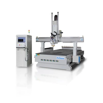 Mesin Router CNC 4 Sumbu Dengan Spindel ATC 9kw
